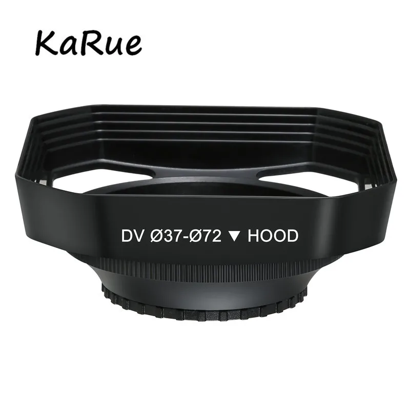 Бленда для объектива камеры KaRue для Ordro HDV-Z80 Z82 Z20 HDV-D395 V7 AC1 AC3 DV 37 мм-72 мм