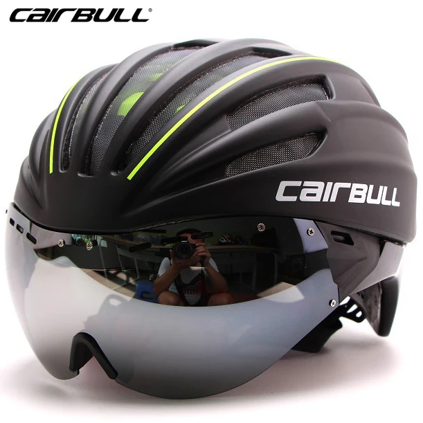 

Bicycle Helmet Ultralight Road Racing Fast Aero Helmet Detachable Goggles Visor Men/Women MBX Cyclocross Touring Cycling Helmet