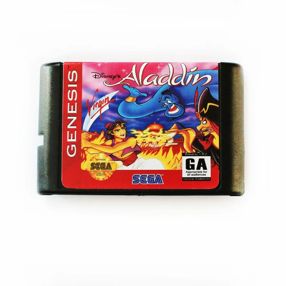 

Aladdin 16 bit MD Game Card For Sega Mega Drive For SEGA Genesis
