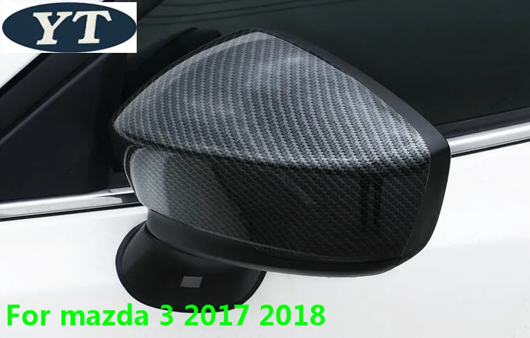 Авто крышка зеркала заднего вида накладка из углеродного волокна зеркальная для