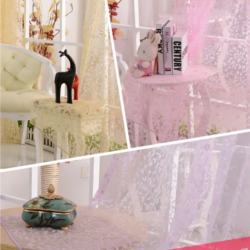 Классический китайский стиль, цветочный вуаль, занавески для французского окна, разделитель комнаты, прозрачные шарфы, балдахин, жалюзи для гостиной