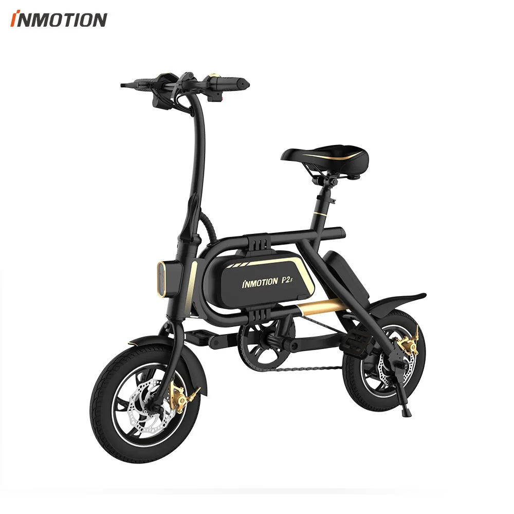 Perfect INMOTION P2F EBIKE Folding Bike Mini Bicycle Electric Scooter Lithium-ion Battery 350W CE RoHS FCC 0