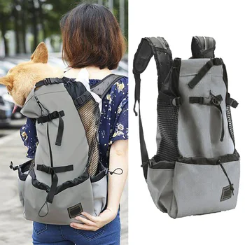 

High Pets Backpack Dogs Cat Carrier Bag Puppy Outdoor Riding Hiking Travel Totes UEJ