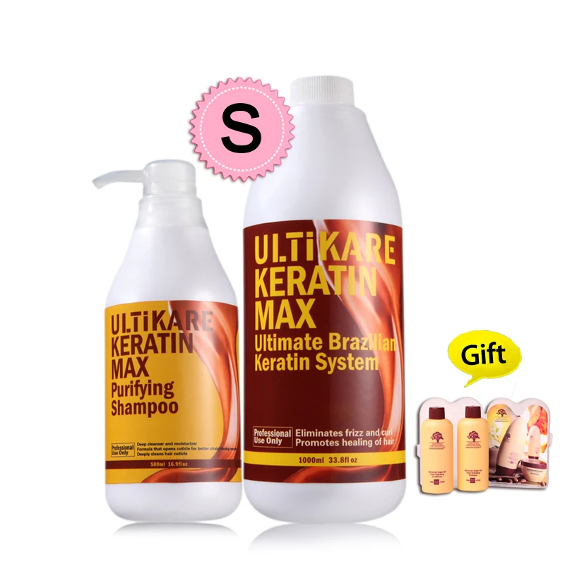 1000ml 8% Formalin Brazilian Keratin Hair Treatment+500ml Purifying Shampoo Moisturizing Make Shiny Healthy Hair With Gift 1000ml 8% Formalin Brazilian Keratin Hair Treatment+500ml Purifying Shampoo Moisturizing Make Shiny Healthy Hair With Gift