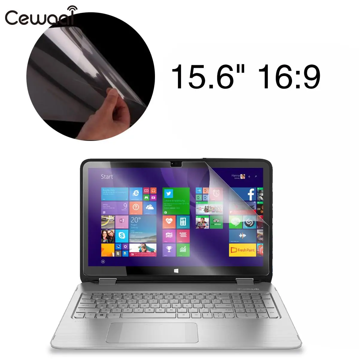 

Anti-Scratch 15.6" 16:9 Laptop Notebook LCD Screen Protector FilmCover