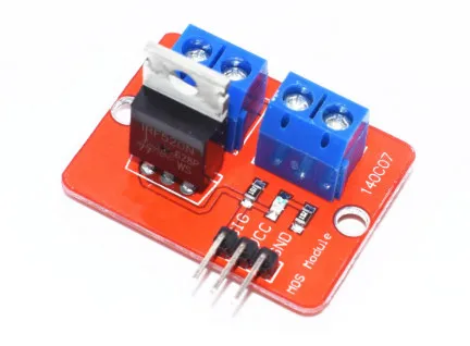 

0-24V Top Mosfet Button IRF520 MOS Driver Module For MCU ARM