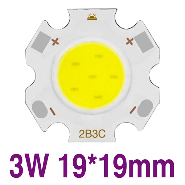 Светодиодный чип COB 15 Вт 12 Вт 10 Вт 7 Вт 5 Вт 3 Вт теплый белый холодный белый Высокая яркость люмен 11 мм 18 мм светодиодный чип-источник для точечного светильника - Испускаемый цвет: 11-3W