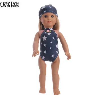 

2018 Hot Sale Doll Swimsuit fit 18 Inch American Dolls, Kids' Best Gift Doll Accessories