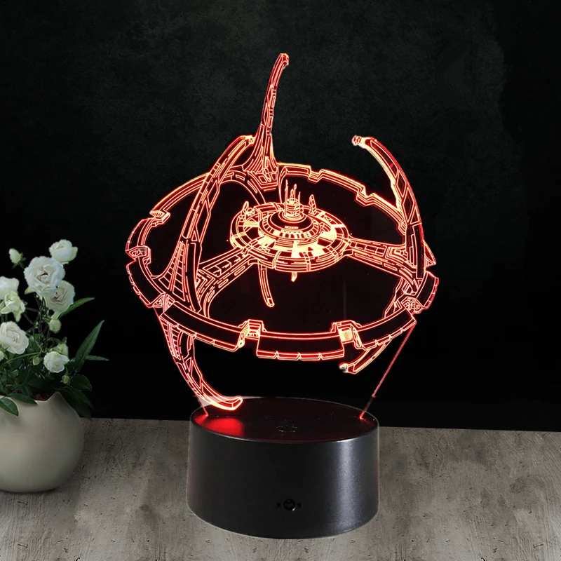 Светодиодный ночник меняющий цвет 3D|nightlights for kids|3d nightluminaria star wars |