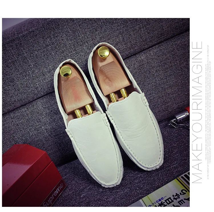 Size 36-44- Men's Shoes- Fashion Brand Men's Love Shoes- Spring Autumn- Soft Shoes Men's Leather -Walking Shoes- Leisure Driving Men's Flats (26)