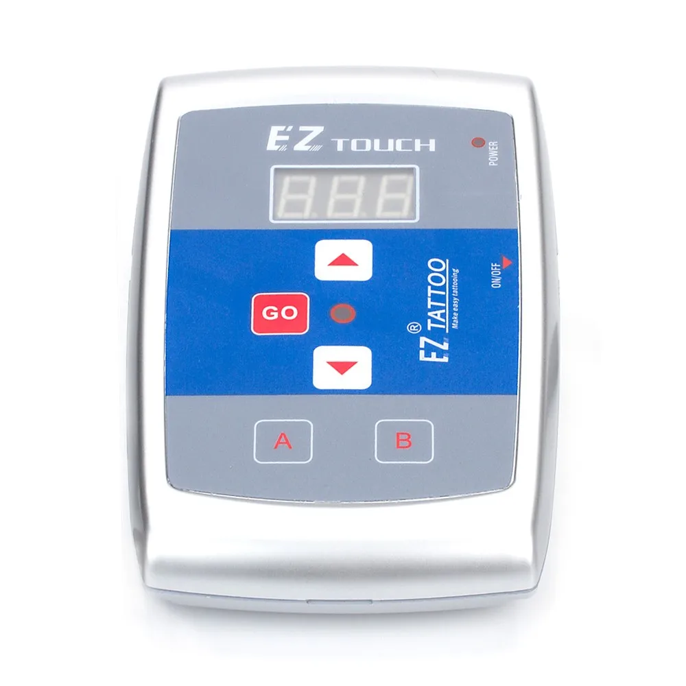 Fonte de Alimentação Máquina de Tatuagem Maquiagem Permanente Profissional Lcd Display Digital Tattoo Kit 1 Set - Lote ez 5 Fonte de alimentação p/ tatuagem