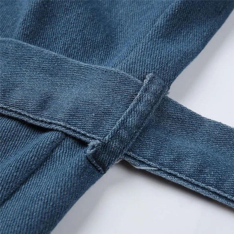New Women Summer Plus Size Button Down Denim Sexy Dress Ladies Lace Jeans Long Shirt Dress Bohemian Beach Holiday Daily #4A30 (7)