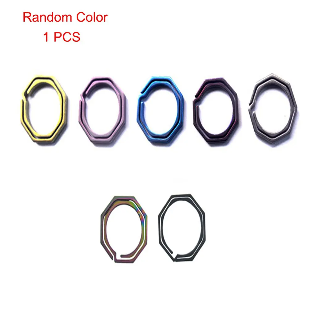

Titanium Split Key Ring multi functional for Connecting Necklaces Tags Keys Earrings Jewelry and Small Pendants