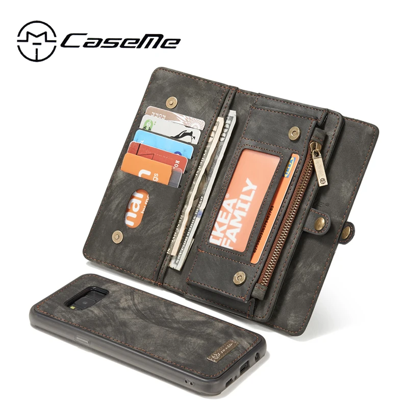 bilder für Für Samsung Galaxy S8 Fall Galaxy S8 Plus Abdeckung CaseMe Multifunktions Schlag-standplatz-mappen-leder-kasten Fundas Magnetische Coque Carcasa bilder für Für Samsung Galaxy S8 Fall Galaxy S8 Plus Abdeckung CaseMe Multifunktions Schlag-standplatz-mappen-leder-kasten Fundas Magnetische Coque Carcasa