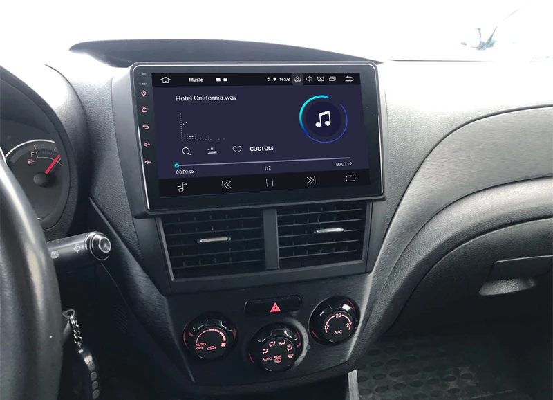 Flash Deal 9" IPS for Subaru forester Impreza 2008-2012 PX6 Android 9.0 Car GPS Radio player DSP 4+64GB wifi usb Auto Stereo 1