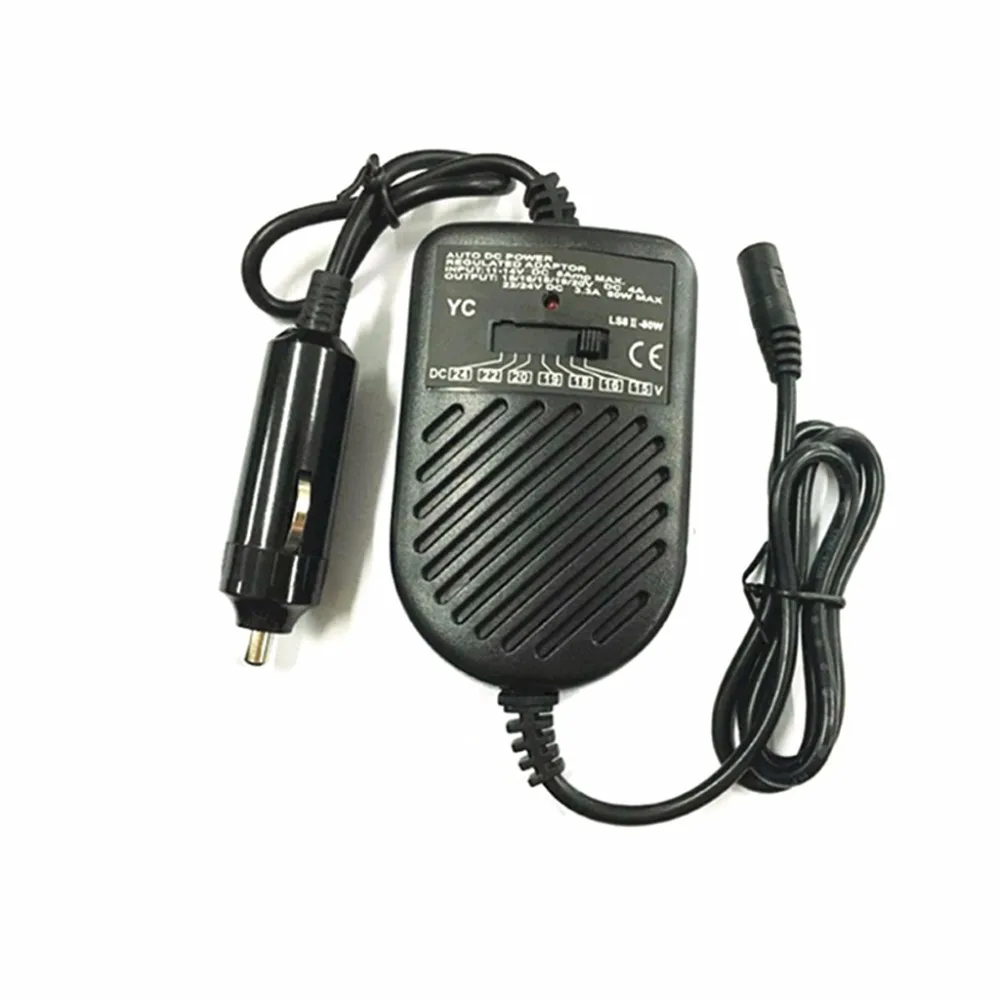 15V to 24V 8 x Detachable DC plugs Universal Car DC Laptop Charger Power Supply Adapter for Laptop Notebook 15V to 24V 8 x Detachable DC plugs Universal Car DC Laptop Charger Power Supply Adapter for Laptop Notebook