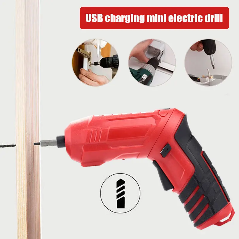 

Electric Screw Driver Red Black 3.6V Cutting Lapping Machine Power Tools Metal Polishing Screwdriver Grinding Portable