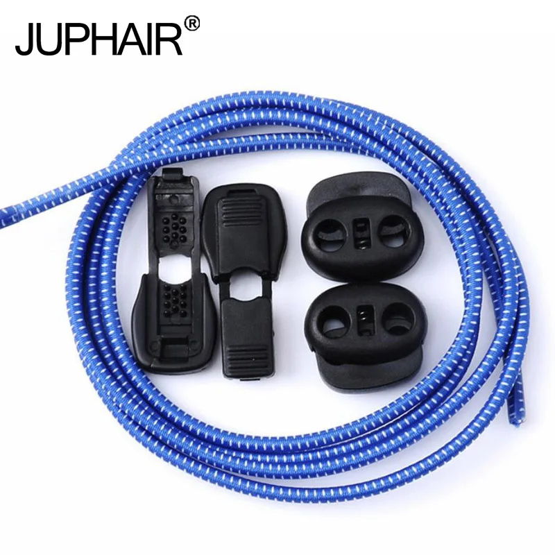 

3 Pairs Round Lazy Adult Children Safety Silicones Locking No Tie Lace Color Elastic Laces Stretch Fashion Sports Laces Sneakers