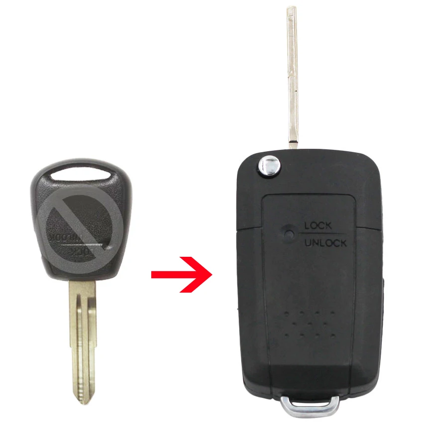 

1 Button New Replacement Keyless Entry Folding Flip Remote Car Key Shell Case For Hyundai Getz Accent for Kia Rio Picanto Carens