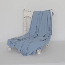 180x150 см голубое тканевое одеяло реквизит для фотосъемки детские фоны для фотосъемки позирует художественное оформление одеяла Обложка новорожденный реквизит для фотосъемки