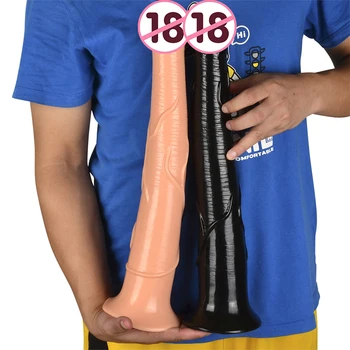 42x6.5cm black big huge horse dildo realistic sex toys for woman and thrusting suction cup silicone large dildos telescopic black wolf 3 size realistic big dildos black flesh brown dildo sex product flexible huge penis and strong suction cup sex toys