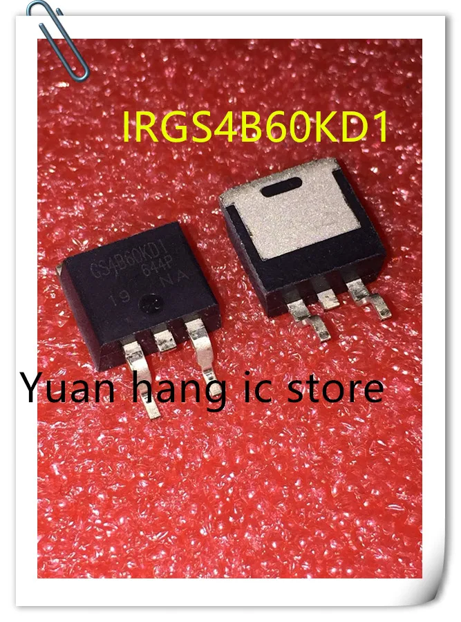 10 шт. 100% Новый оригинальный IRGS4B60KD1 GS4B60KD1 600V 7.6A-263 IC | Электроника