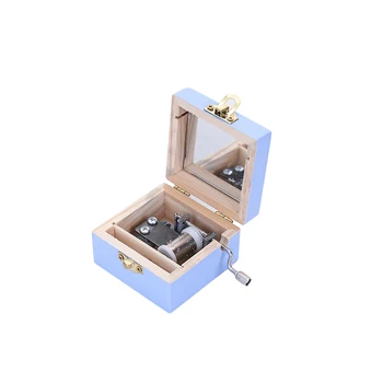 

NICEXMAS 1pc Music Box Mini Wind up Hand-cranked Musical Box for Birthday Christmas Valentines Day Gift