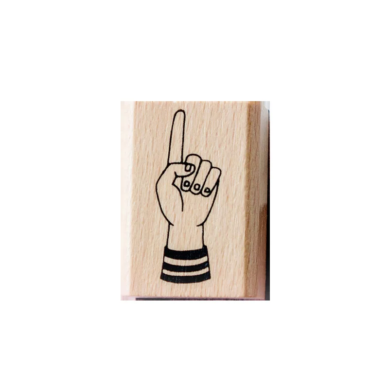 fingertip index seal stamp material rubber stamp gesture DIY copy hand stamp tool wood stamp arts and crafts for kids fingertip index seal stamp material rubber stamp gesture DIY copy hand stamp tool wood stamp arts and crafts for kids