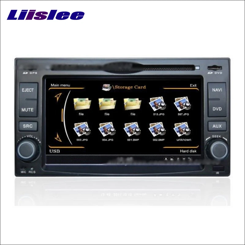 Clearance Liislee For KIA Spectra 2007~2009 Car Radio Audio Video BT iPod Stereo CD DVD Player GPS Nav Navi Navigation Multimedia System 2