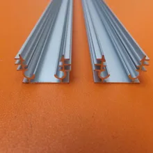 Высокое качество 2000mmX17. 6mmX11 мм., штампованный u форма алюминиевый профиль с конца шапки и крышка для светодиодные ленты свет