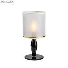 Пост Современная креативная настольная лампа ткань Абажуры для гостиной спальня кабинет прикроватный для чтения Домашнее освещение украшение