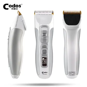 

CHC-961 Professional Rechargeable Electric Hair Trimmer LCD Display Hair Clipper Ceramic Cutter Cutting Machine For Barber