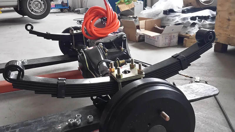 transaxle with all parts together