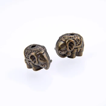 

10 Pcs/pack New Arrival Animal Style Elephant Charm Suitable for Jewelry Making DIY Beads Bracelet Findings Components