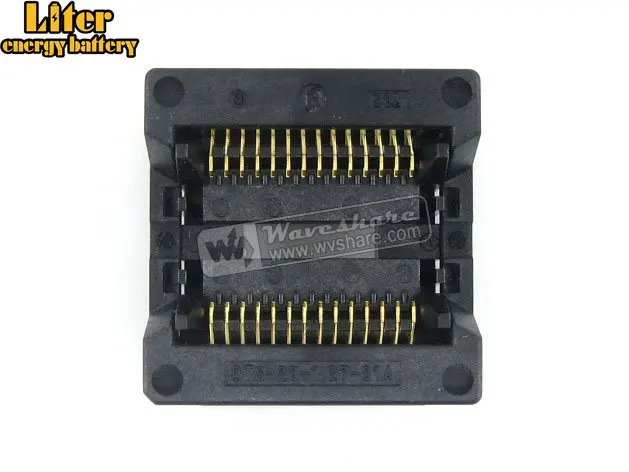 SOP28 SO28 SOIC28 OTS-28-1.27-01A Enplas IC тестовый разъем программатор адаптер 8 6 мм ширина тела