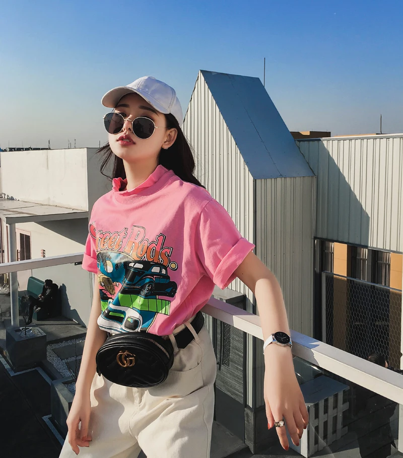 

Hillbilly New Fashion 2018 Summer T-shirts Women Ladies Girl Gift Tees & Tops Cotton Prints Short Sleeves Loose T-shirts Female
