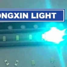 XIASONGXIN свет 50 шт. высокий яркий SMD СВЕТОДИОДНЫЙ 0402 голубой лед 1005 светоизлучающий диод
