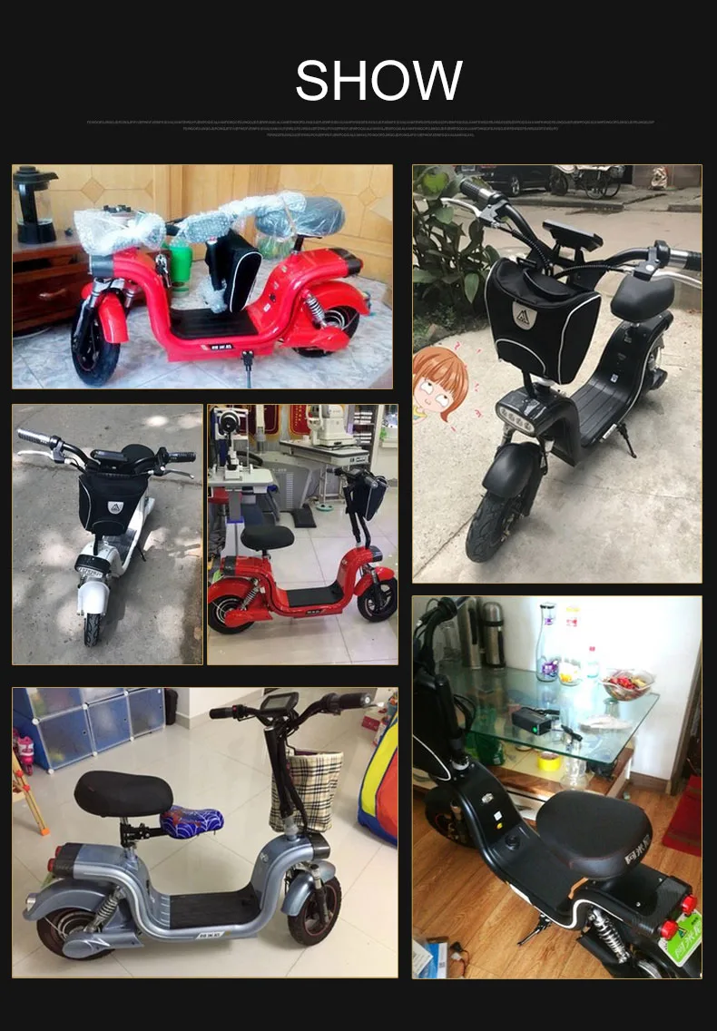 Top 12 inch electric scooter 48V lithium battery 250w high speed brushless motor city electric bike 20km/h range 40km 2 Top 12 inch electric scooter 48V lithium battery 250w high speed brushless motor city electric bike 20km/h range 40km 2