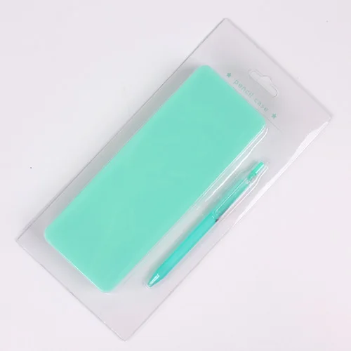 CHENGYU простой конфетный цветной чехол карандаш большой емкости ручка сумка 1 шт - Цвет: SMALL BLUE