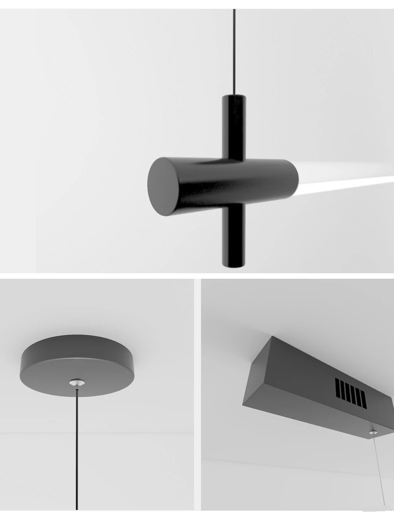 Современный минималистичный светодиодный подвесной светильник, дизайнерский светильник для ресторана, столовой, Светодиодная лента, подвесной светильник, светильник для декора чердака