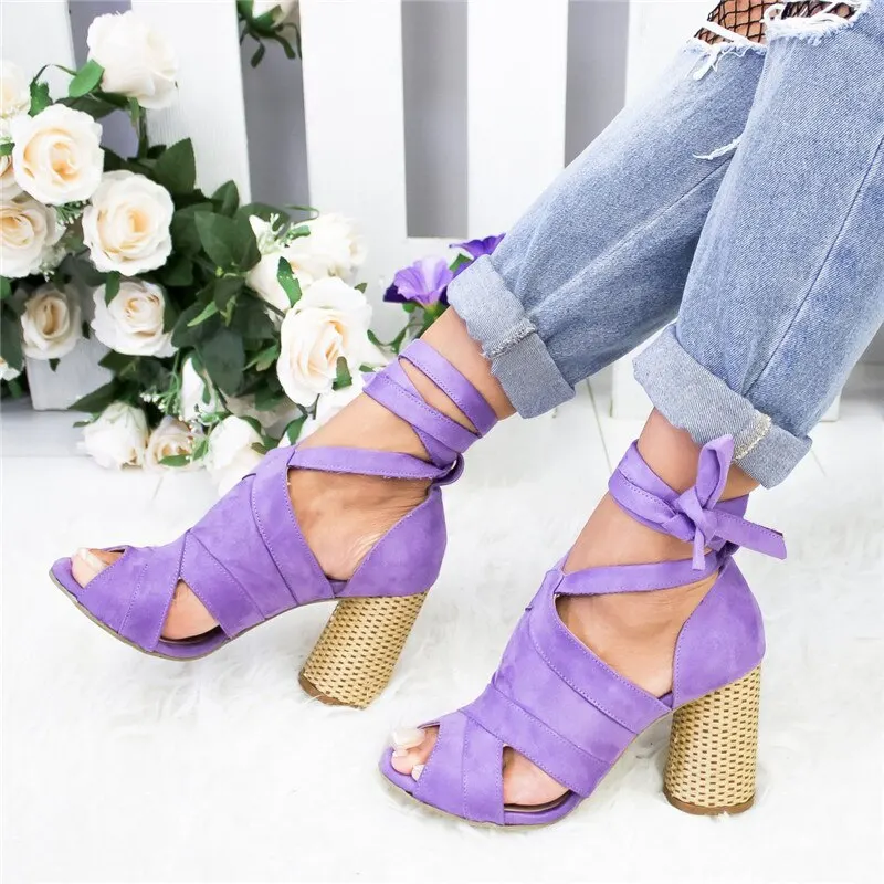 

MoneRffi Women Pumps Ankle Cross Strap Sandals Shoes Woman Ladies Pointed Toe 2019 Zapatos Mujer High Heels Dress Party Shoes