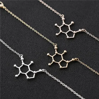 

Caffeine Molecule Bracelet Chemistry Structure Hormone Element Coffee Tea Chocolate Serotonin Dopamine Molecular Bracelets