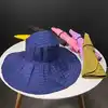 Sombrero de sol plegable con protección UV para mujer, gorra de sol con protección contra rayos UV, Lado ancho, para playa, venta al por mayor, 2022 ► Foto 1/6
