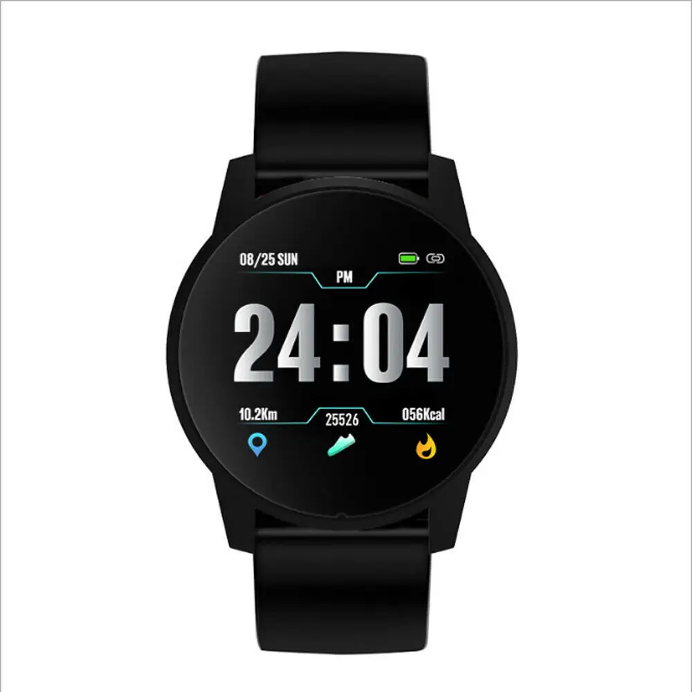 2019 Men Sport Smart Watch Heart Rate Blood Pressure Monitor for iOS Android Waterprooof Smart Band Women Fitness Wristband 