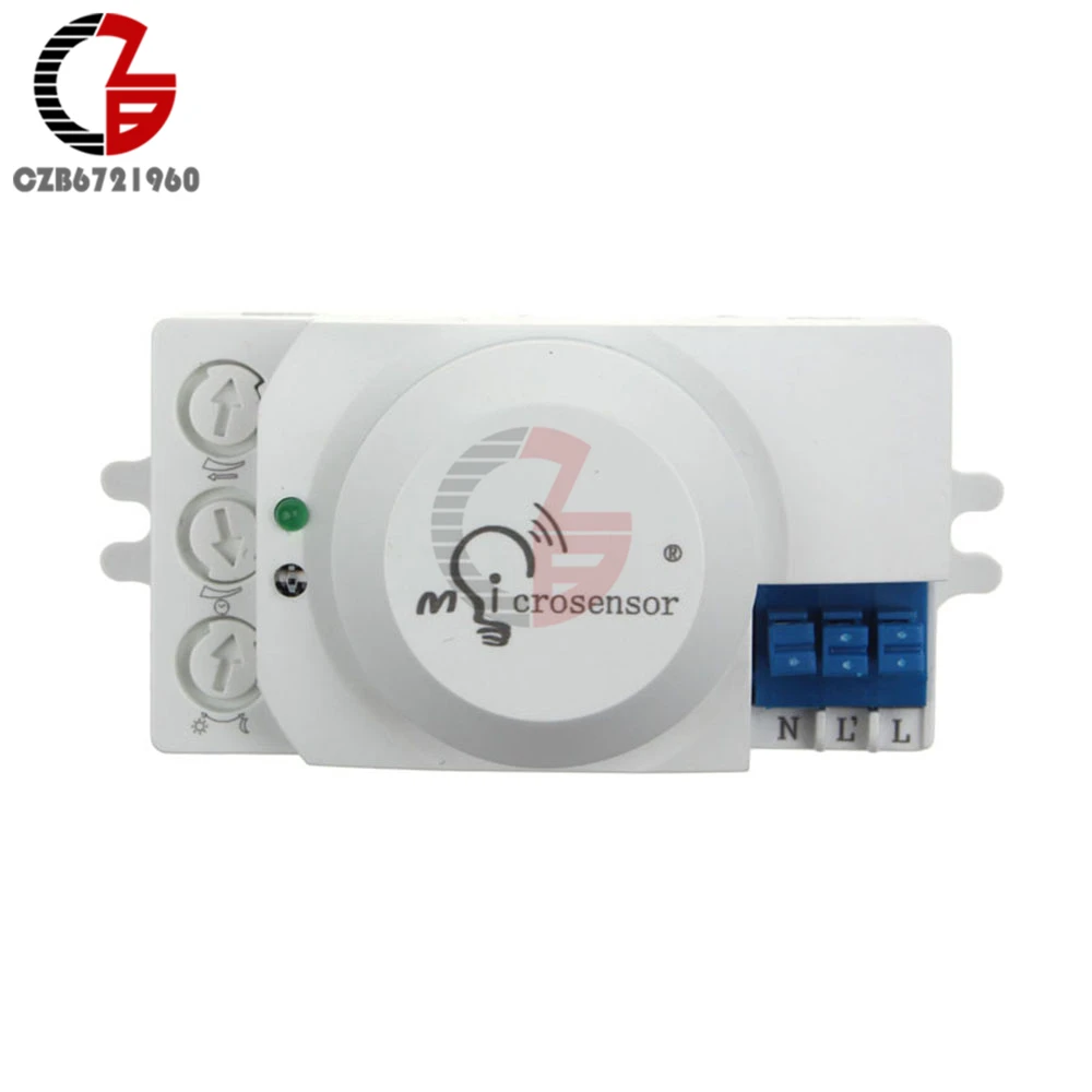 Переключатель с микроволновым датчиком движения AC 220 В|switch for light|microwave motion sensor