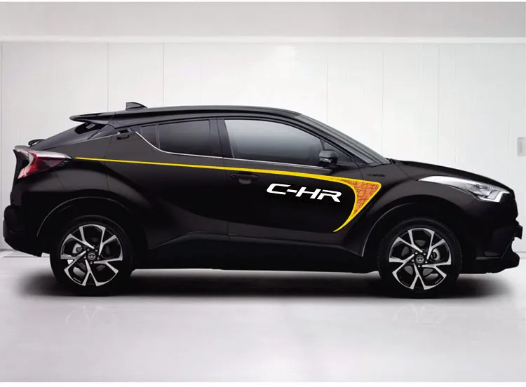 TAIYAO автомобильный стильный спортивный стикер для TOYOTA C-HR Hy-power, автомобильные аксессуары и наклейки