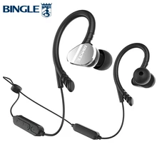 Аудио BT 5,0 IPX7 водонепроницаемый фитнес для тренажерного зала, бега, спорта в ухо наушник беспроводной Bluetooth наушники Handsfree наушники с микрофоном