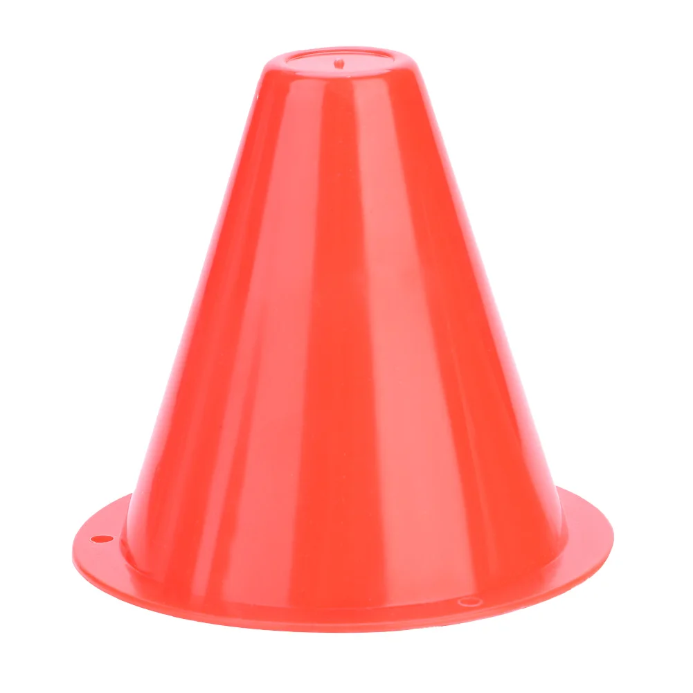 10Pcs Plastic Training Cones Sport Marking Cups Soccer Basketball Skate Marker Outdoor Activity Supplies