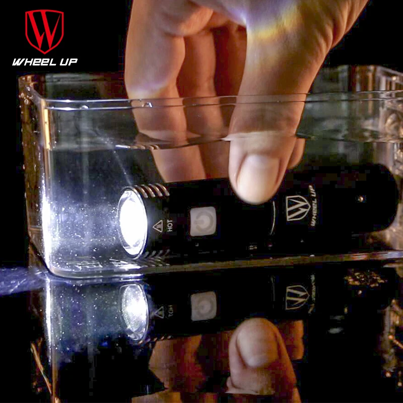 Bicycle Flashlight Light Headlight Running Lights Power Bank Waterproof USB Rechargeable Bike Side Warning | Спорт и развлечения