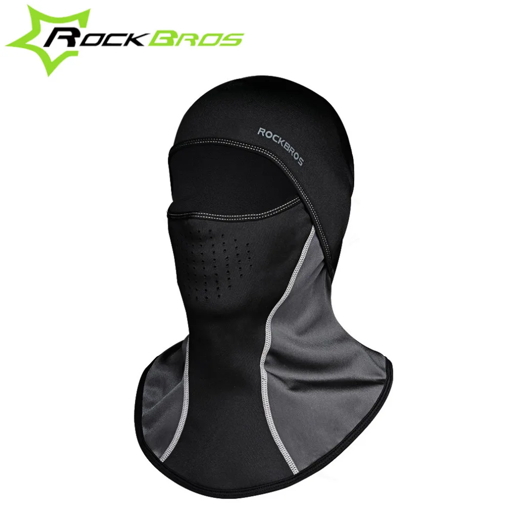 ROCKBROS Winter Ski Mask Cycling Running Skiing Sport Training Face Mask Balaclava Windproof Soft Keep Warm Half Face Mask winter warm motorcycle windproof face mask motocross face masked cs mask outdoor sport warm bicycle thermal fleece balaclavas